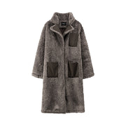 What Did You Expect Fleece Long Coat