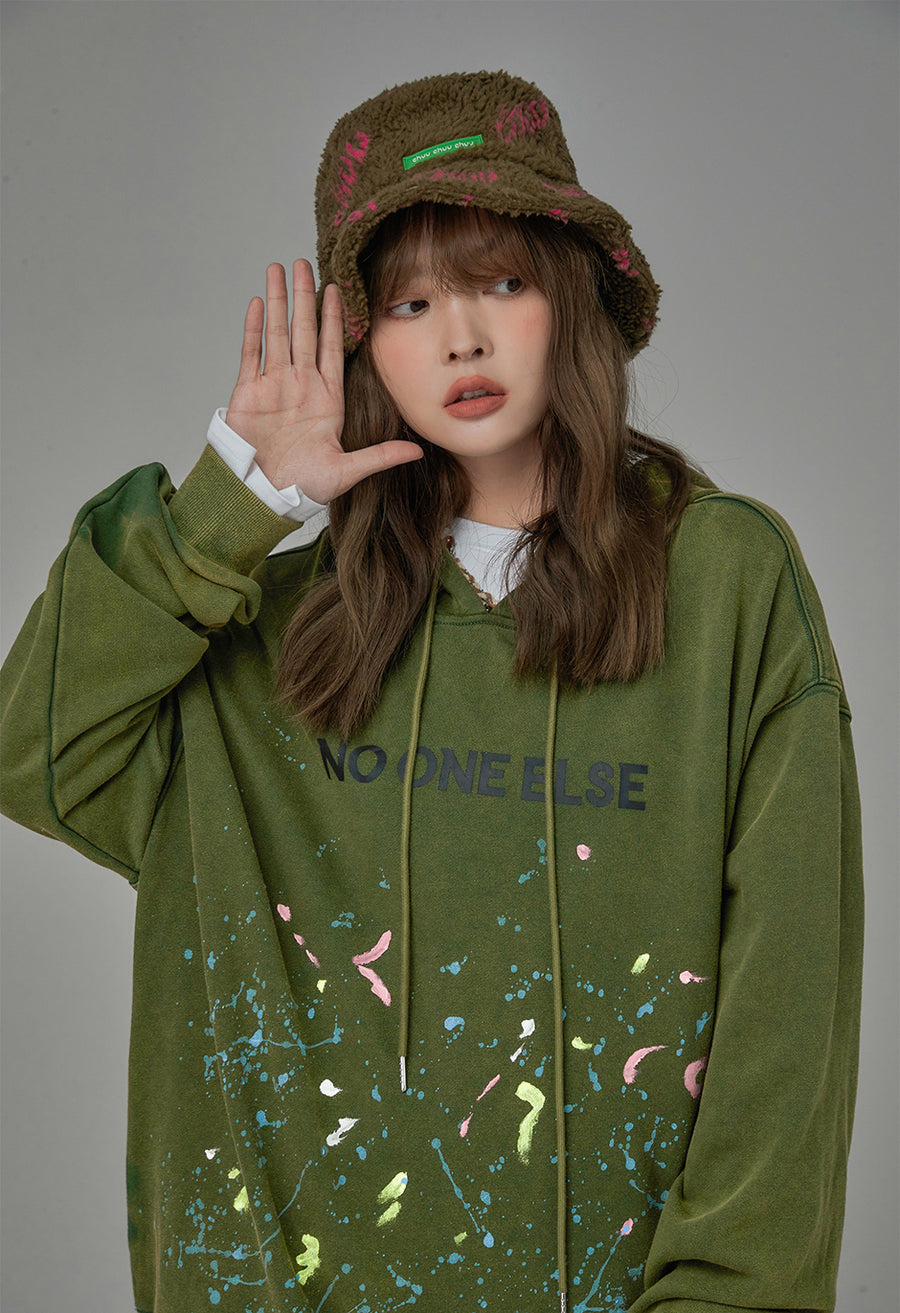 CHUU What Do You Think Hoodie