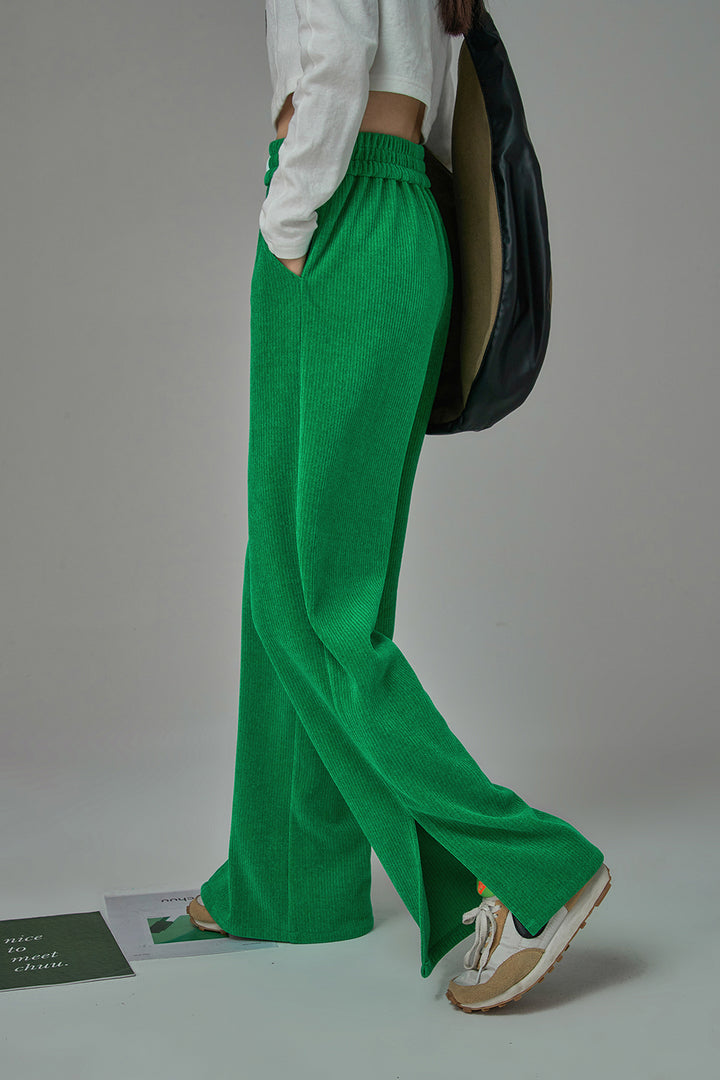 Some Expectations Ribbed Pants