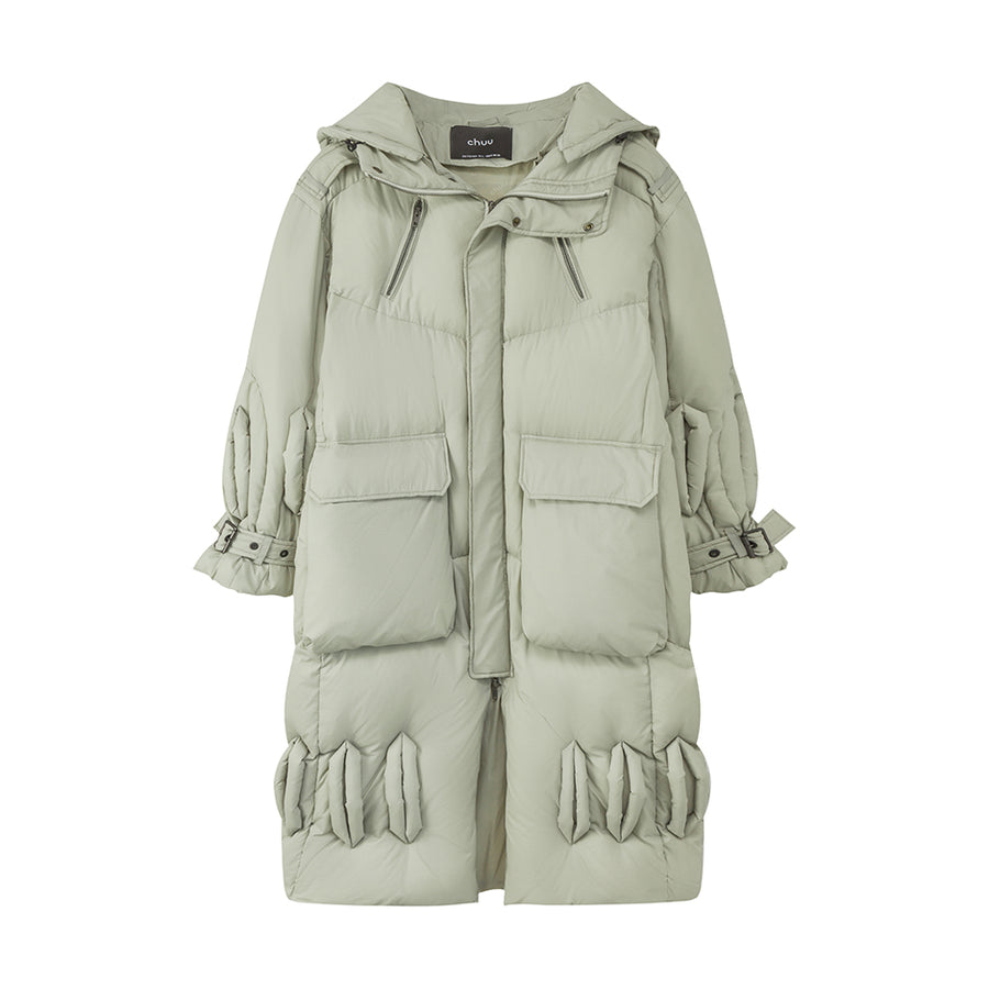 CHUU Looking For Something Extra Padded Coat
