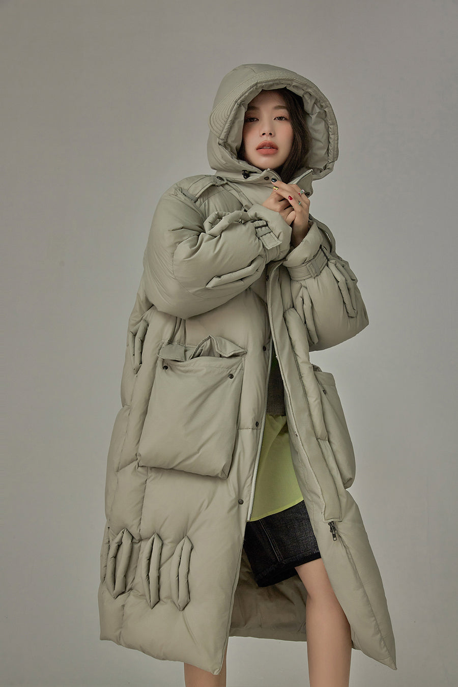 CHUU Looking For Something Extra Padded Coat