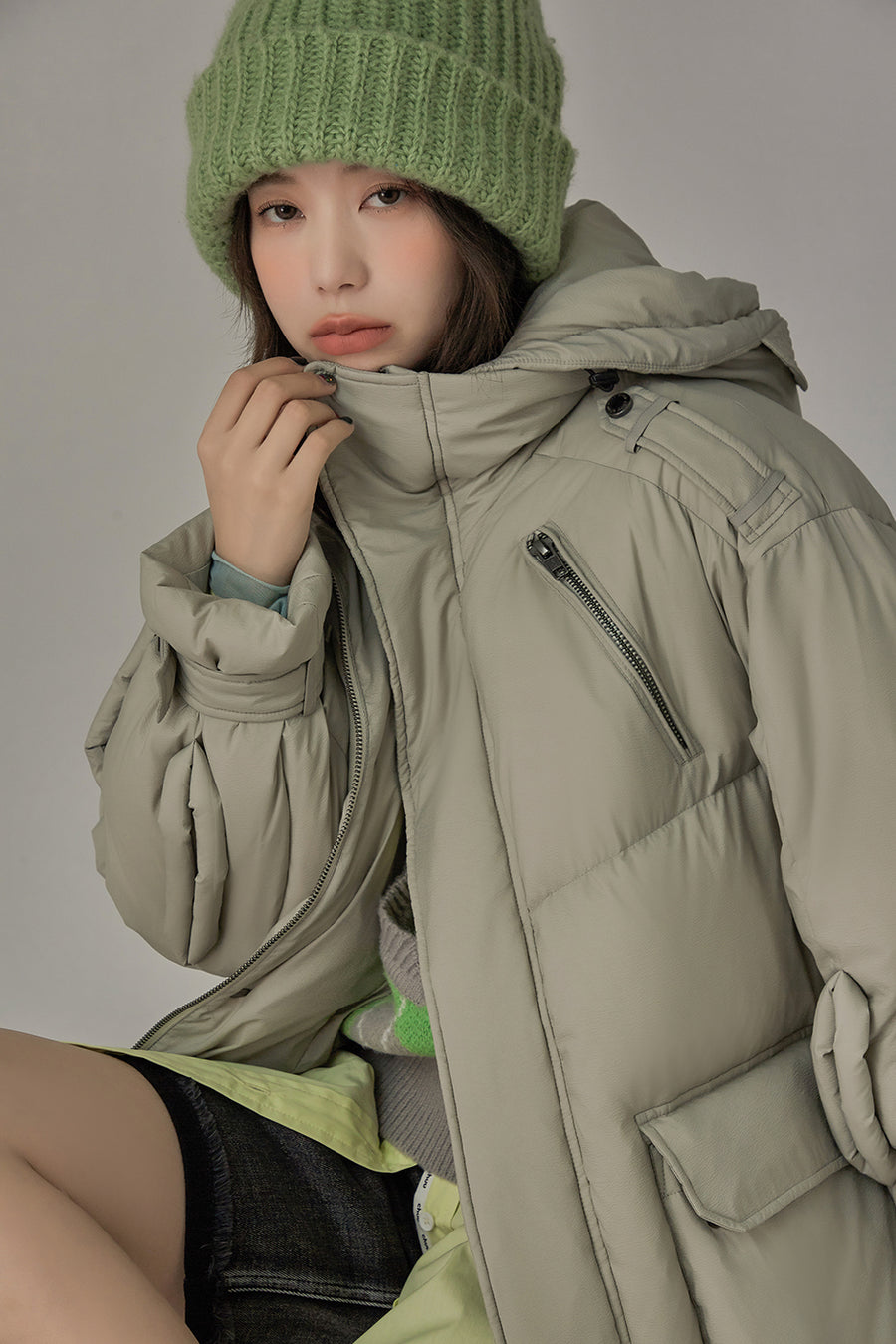CHUU Looking For Something Extra Padded Coat