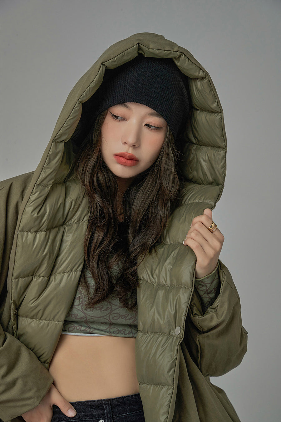 CHUU Some Common Expression Padded Coat