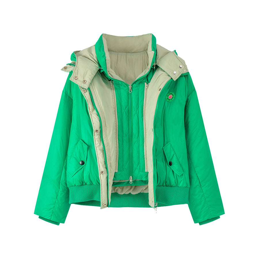 CHUU Fasten Your Seastbeals Padded Jacket
