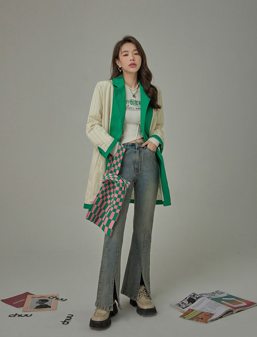 CHUU Crafting A Lady Belted Coat