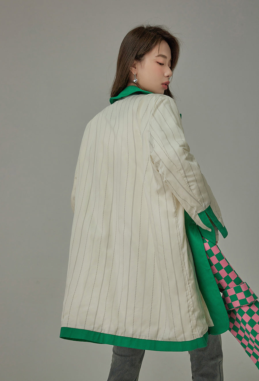 CHUU Crafting A Lady Belted Coat