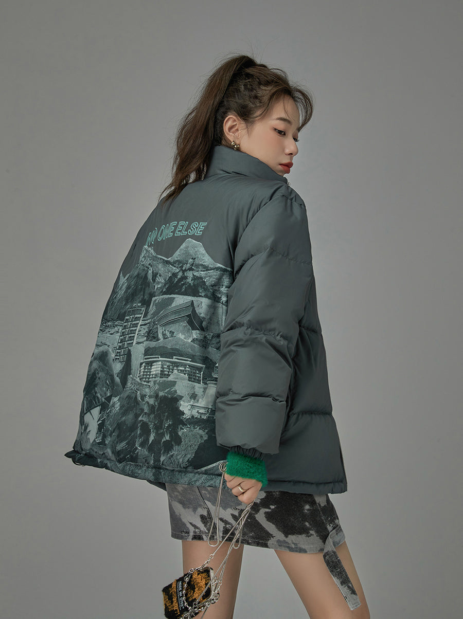 CHUU Ghost Town Padded Jacket