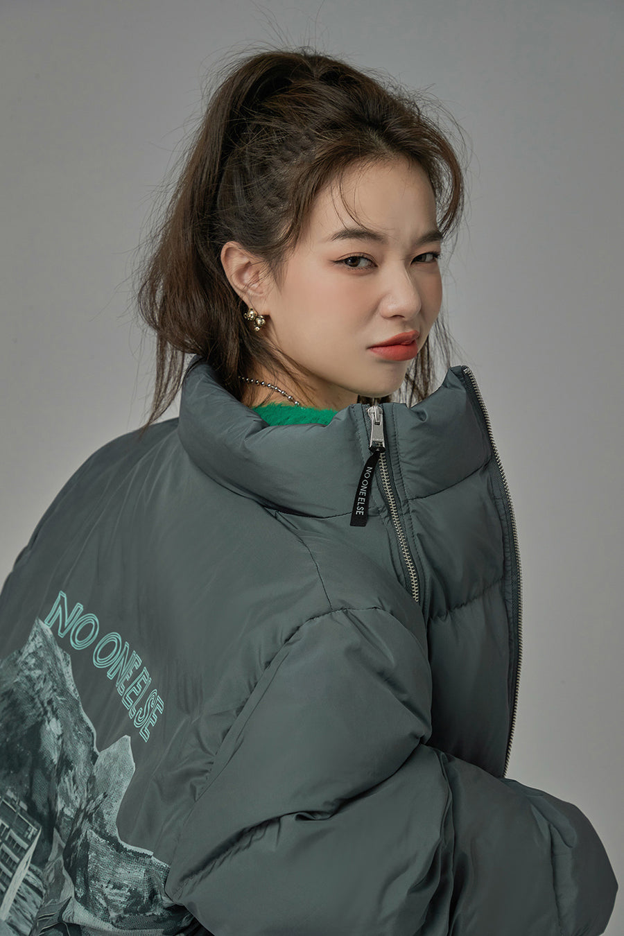 CHUU Ghost Town Padded Jacket