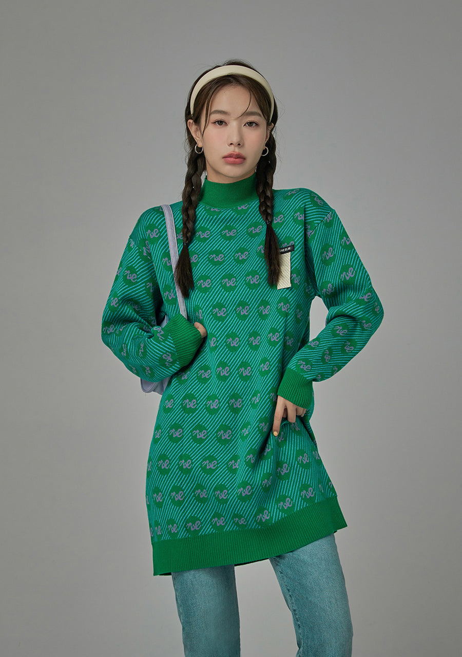 CHUU Tell Me That I Am Perfect Knit Dress