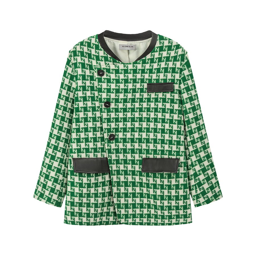 CHUU Show Me Promises Pattern Jacket