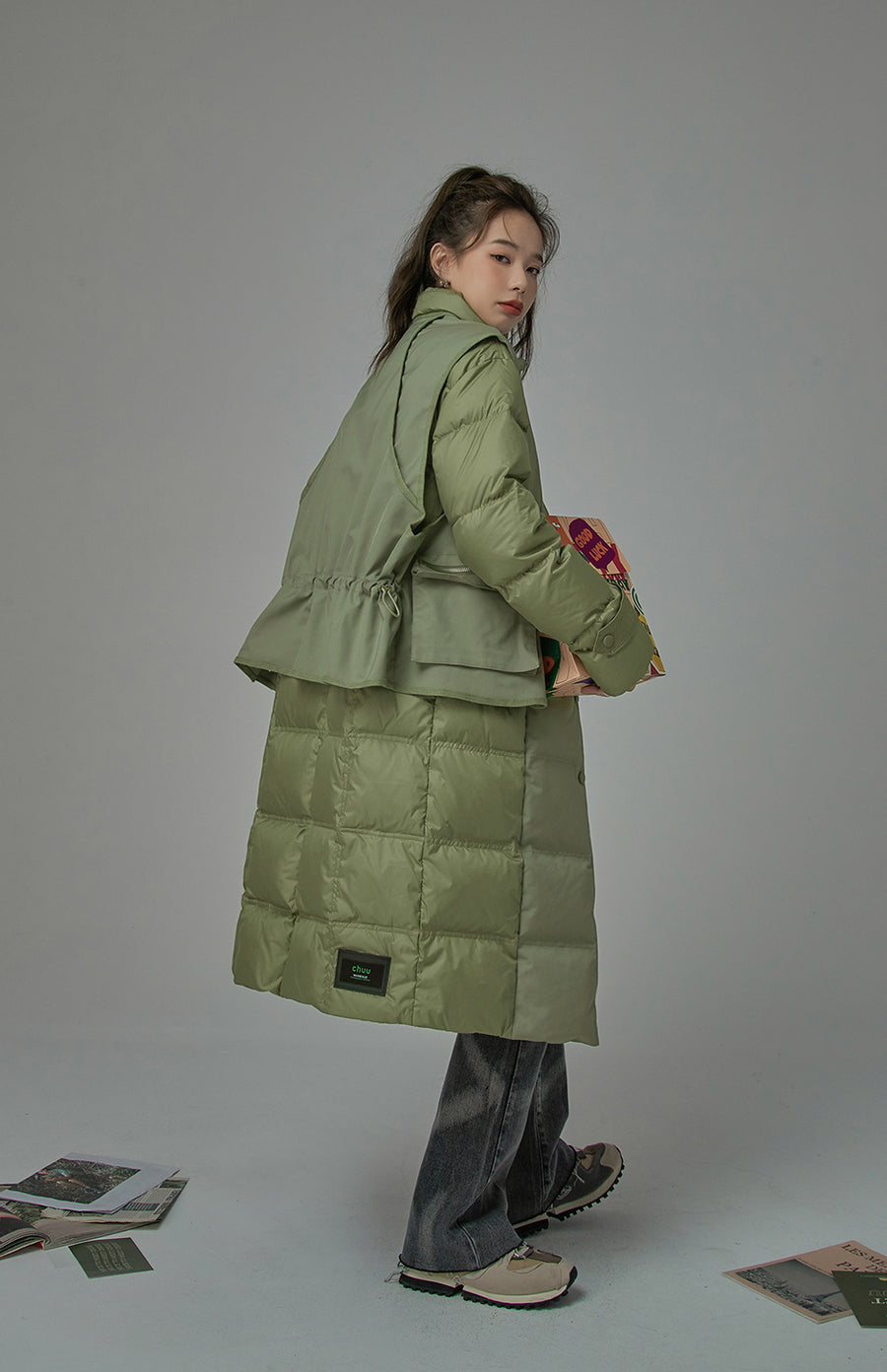 CHUU Our Uniqueness Long Padded Coat