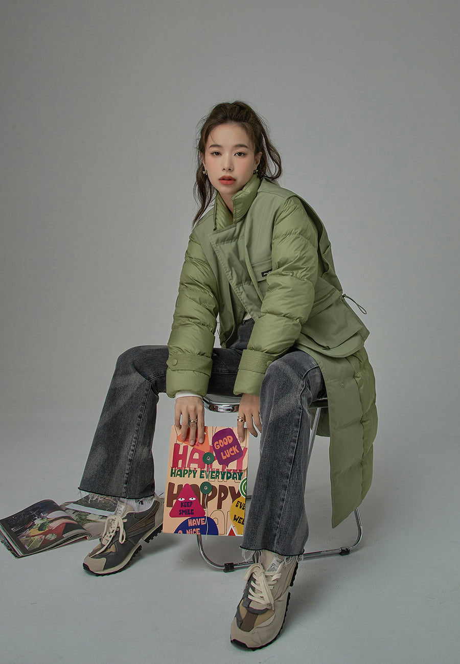 CHUU Our Uniqueness Long Padded Coat