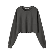 Self-Expression Cropped Sweatshirt