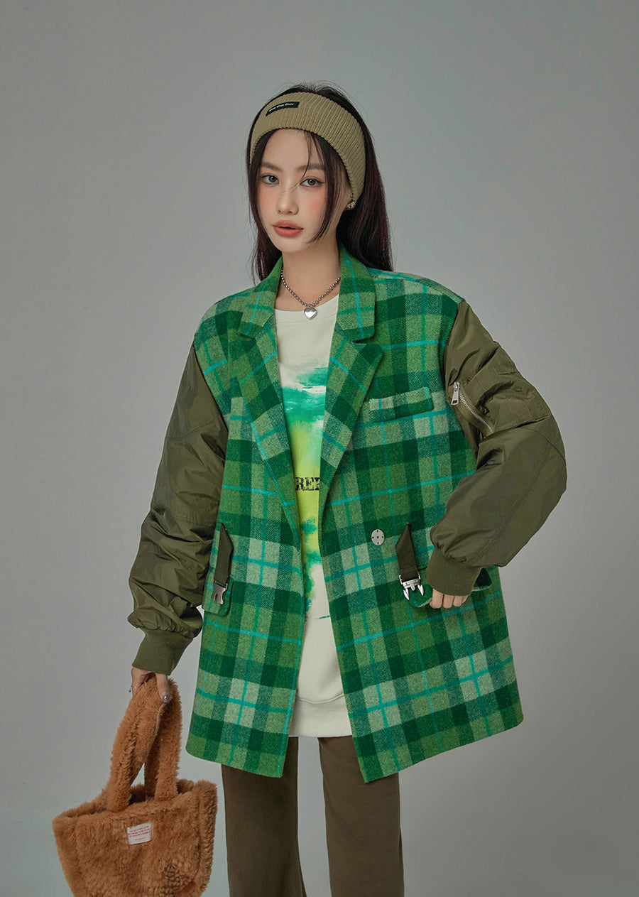 CHUU A Certain Charm Checkered Coat