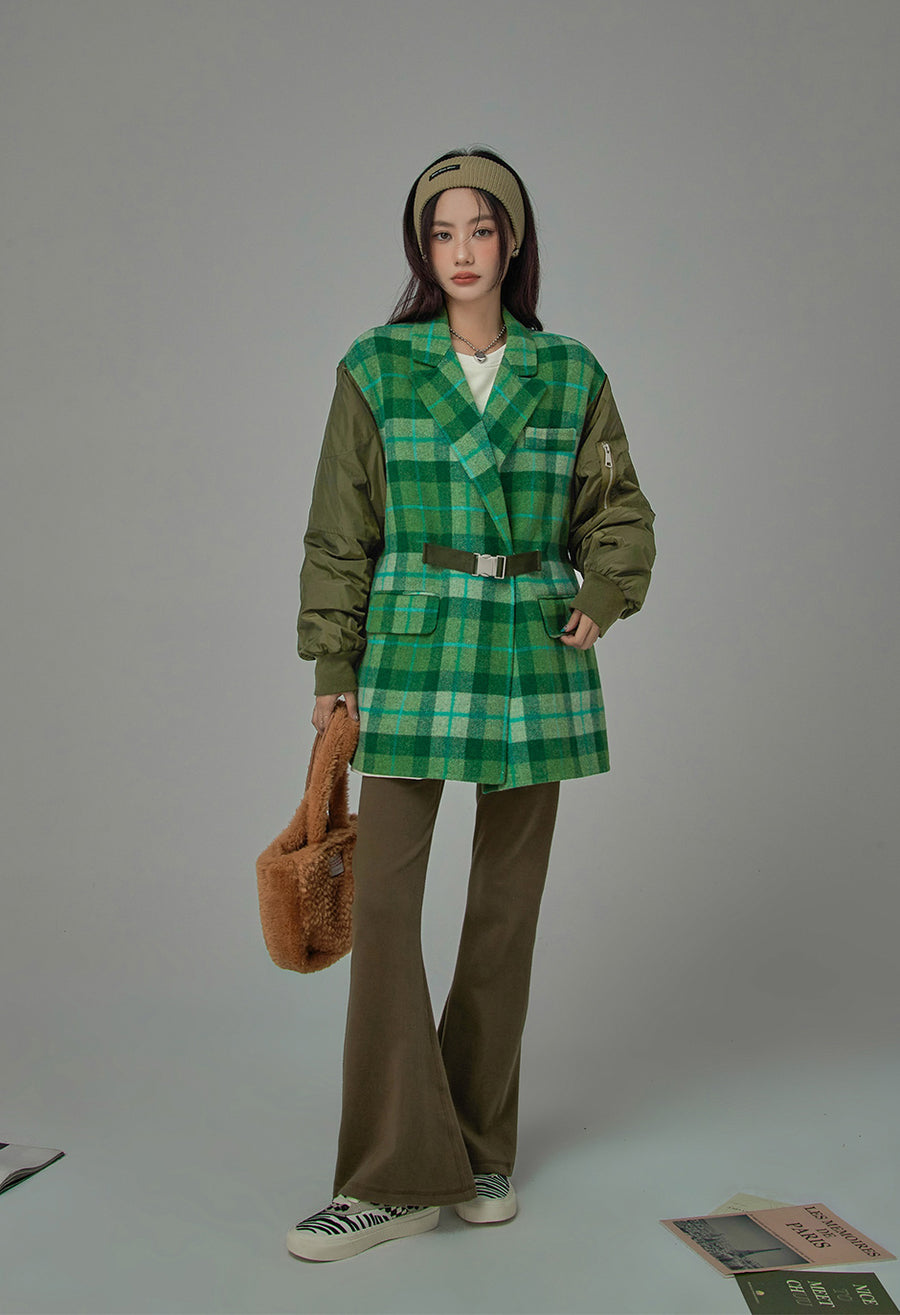 CHUU A Certain Charm Checkered Coat