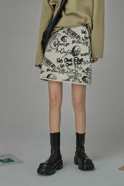 My Thoughts Matter Mini Skirt