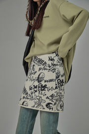 My Thoughts Matter Mini Skirt