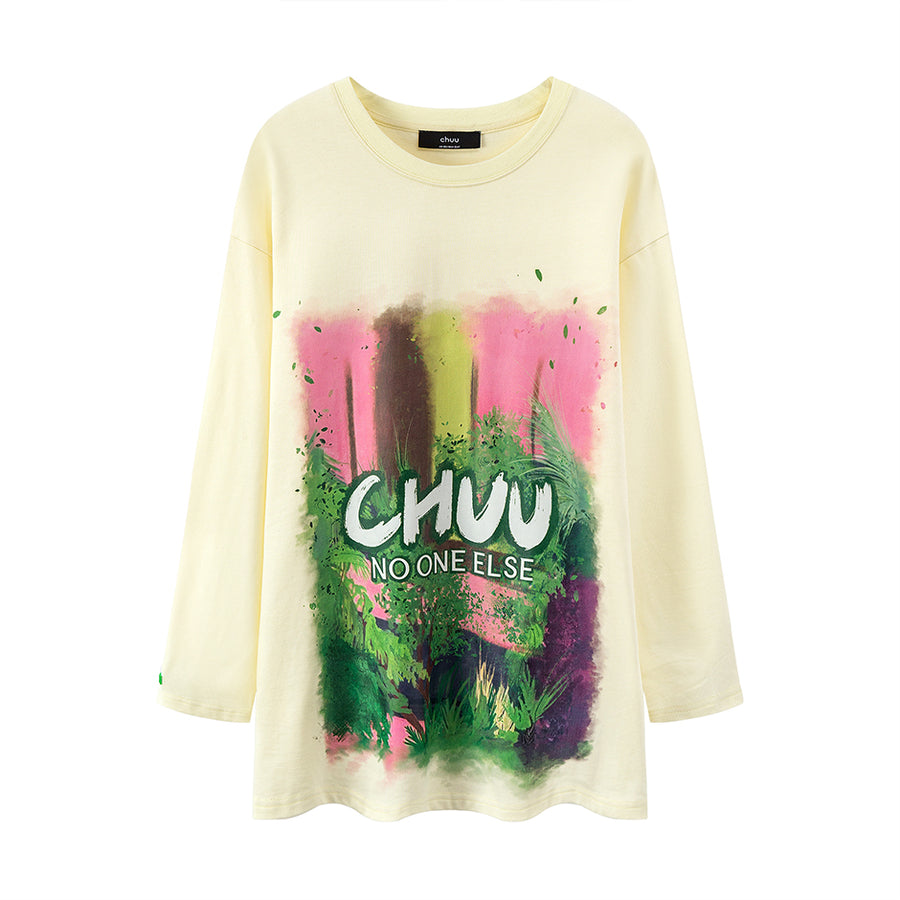 CHUU A Jungle Out There Printed Top