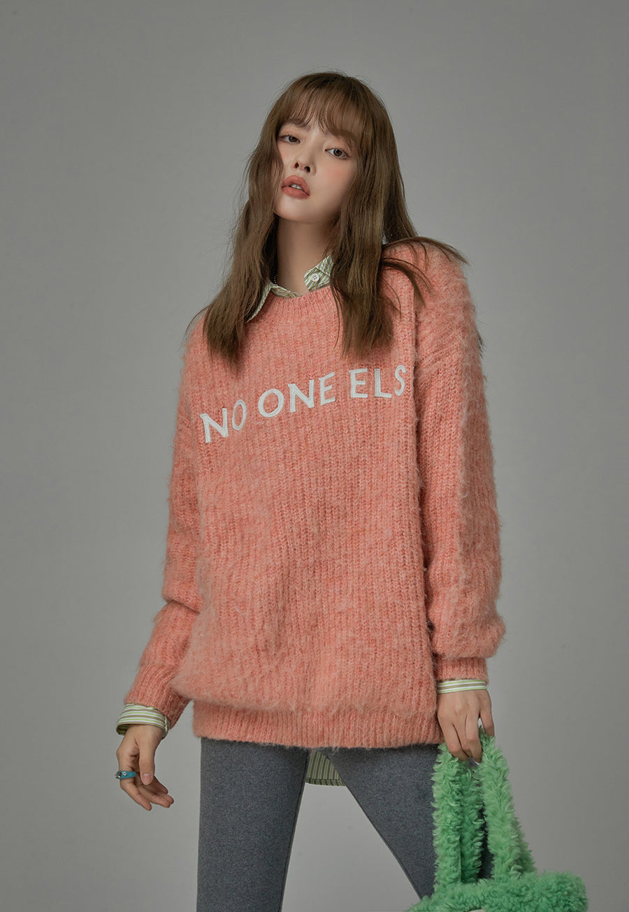 CHUU Time To Be Unique Knit Sweater