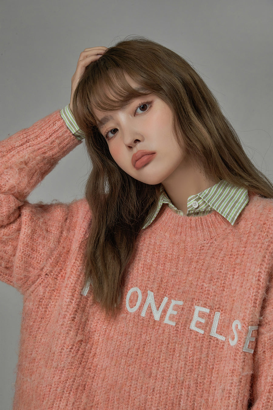 CHUU Time To Be Unique Knit Sweater