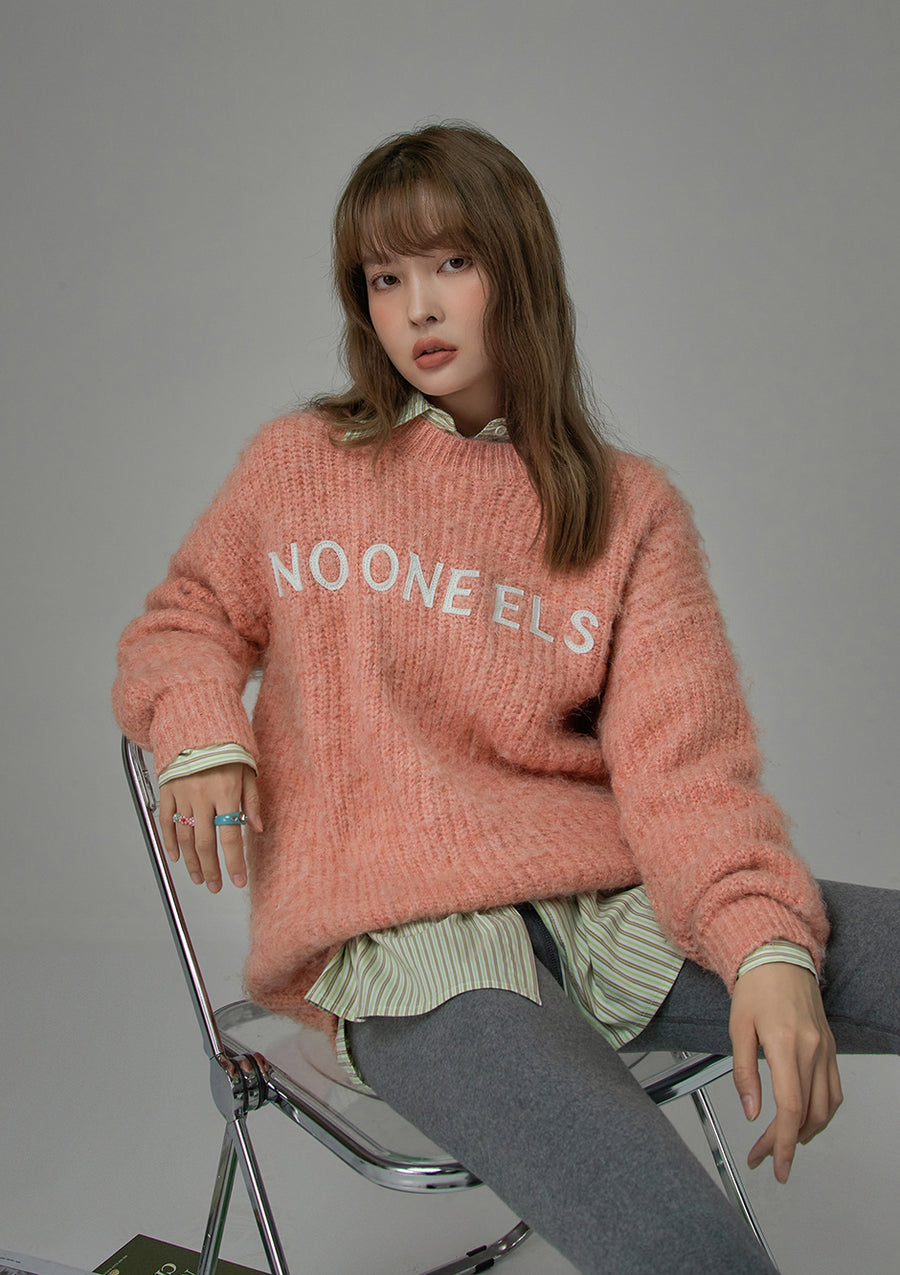 CHUU Time To Be Unique Knit Sweater