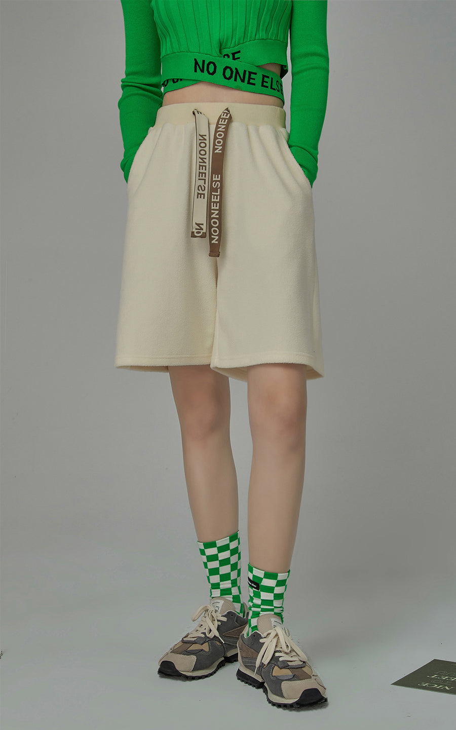 CHUU Thrill Of Creative Effort Bermuda Shorts