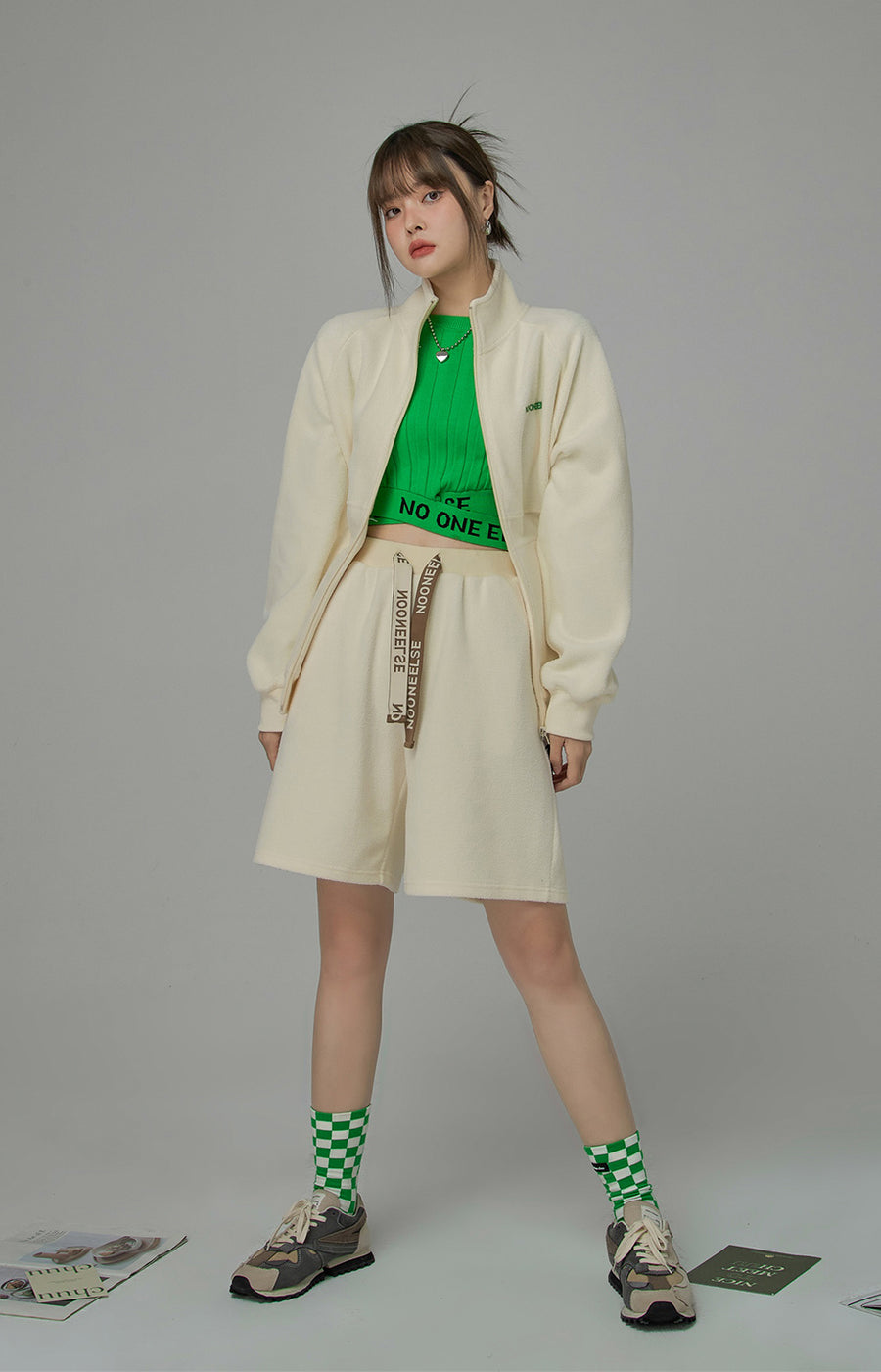CHUU Thrill Of Creative Effort Bermuda Shorts
