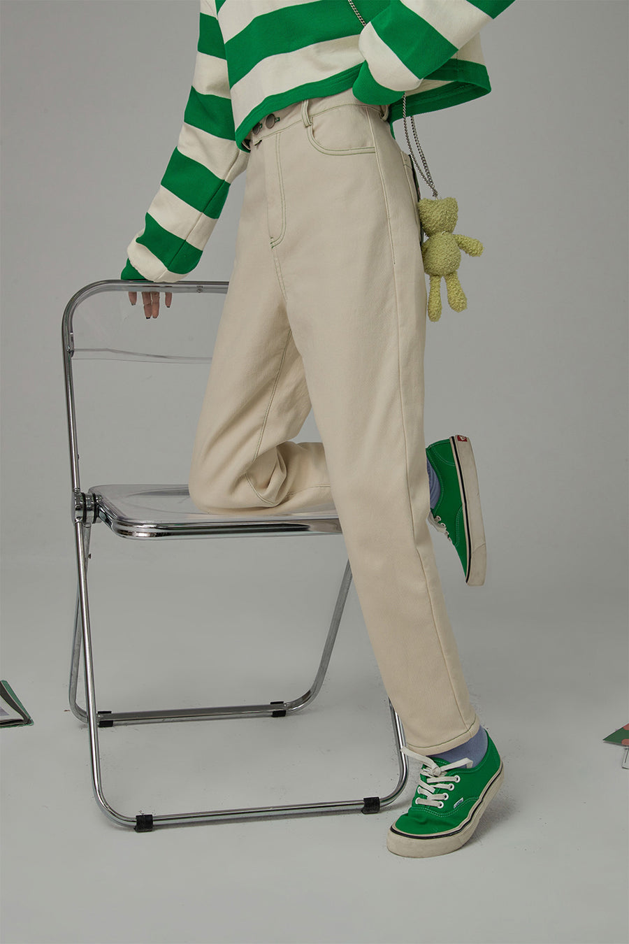 CHUU Embrace Your Weirdness Straight Pants