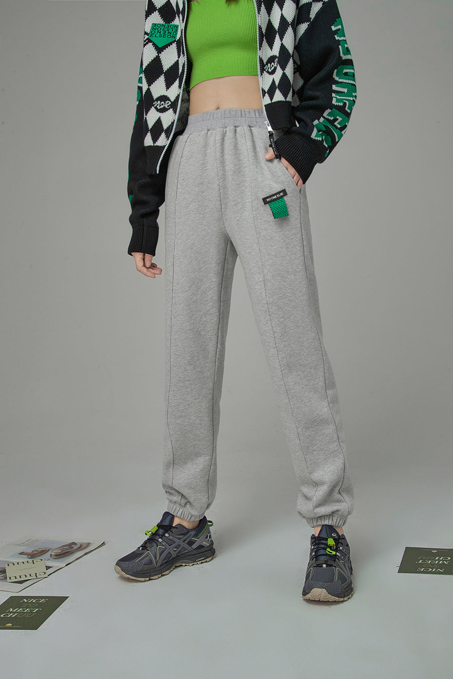 CHUU Informed Not Influenced Jogger Pants