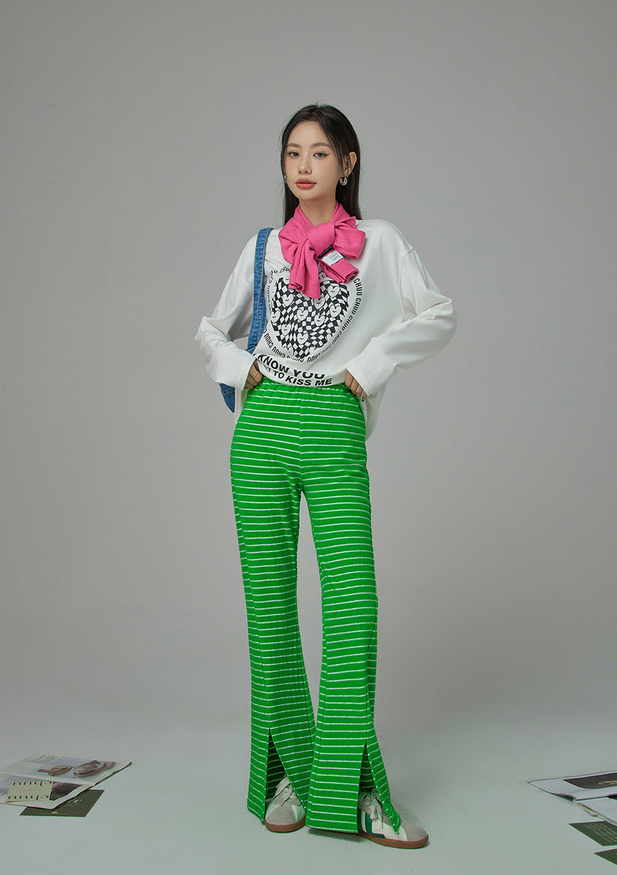 CHUU Life-Changing Magic Slit Pants