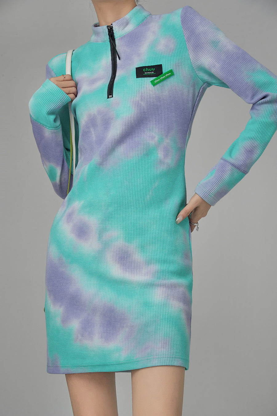 CHUU The Subtle Art Tie And Dye Dress