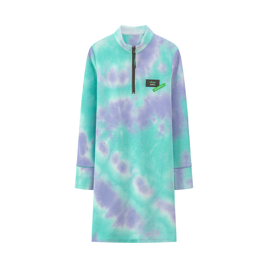CHUU The Subtle Art Tie And Dye Dress
