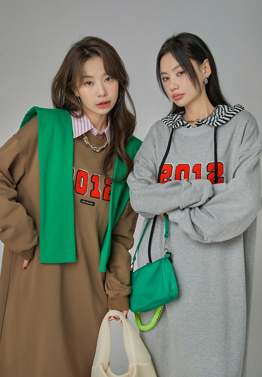 CHUU Bring Me Back To 2012 Sweater Dress