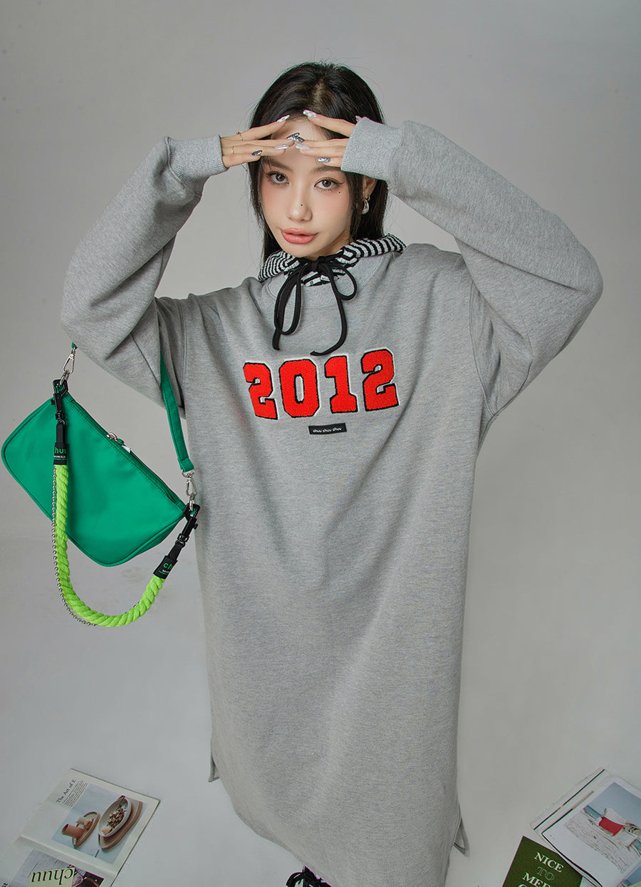 CHUU Bring Me Back To 2012 Sweater Dress
