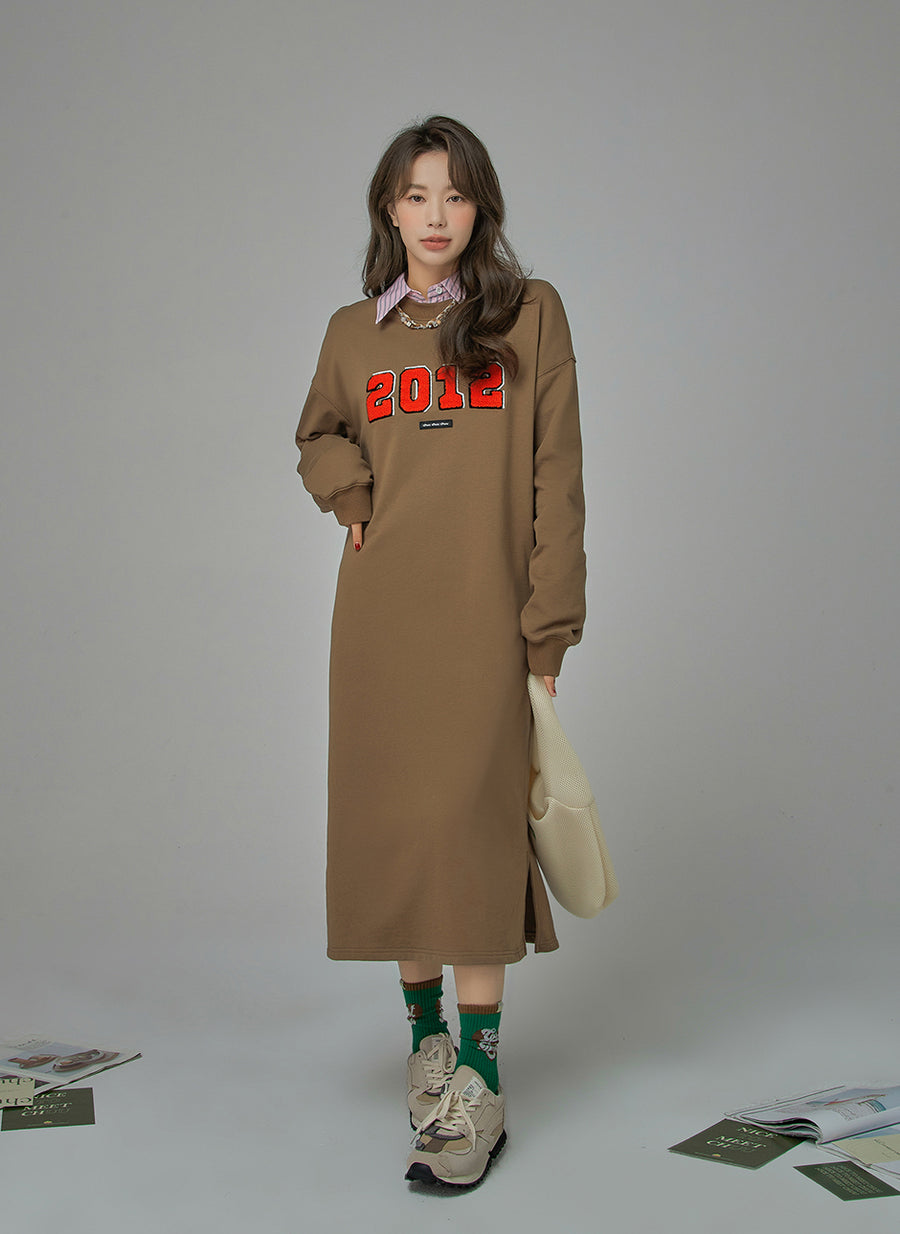 CHUU Bring Me Back To 2012 Sweater Dress