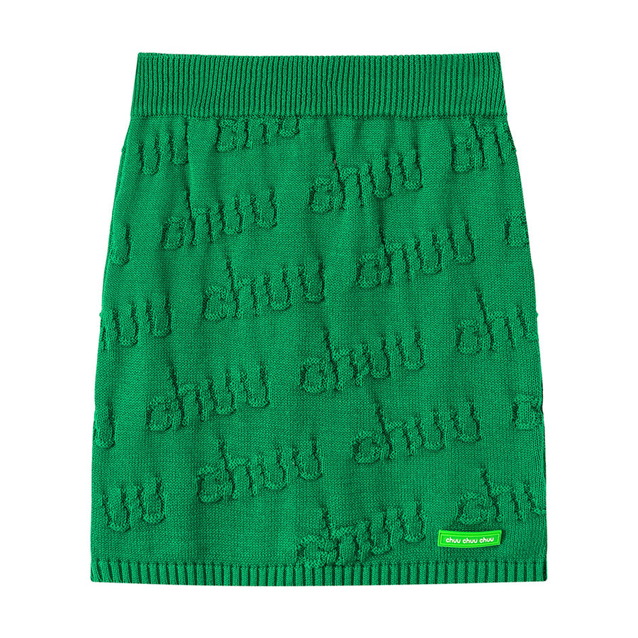 CHUU Mastery Manual Knit Skirt