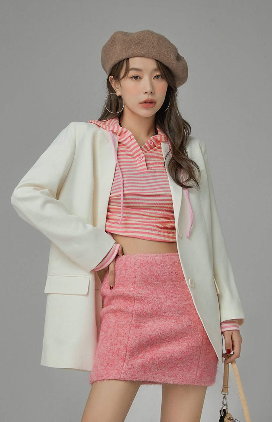 CHUU Gonna Leave A Mark H-Line Skirt