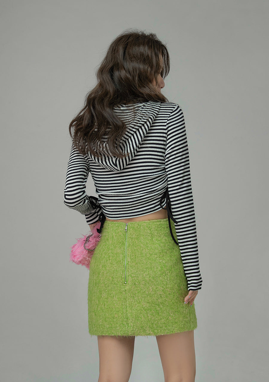 CHUU Gonna Leave A Mark H-Line Skirt