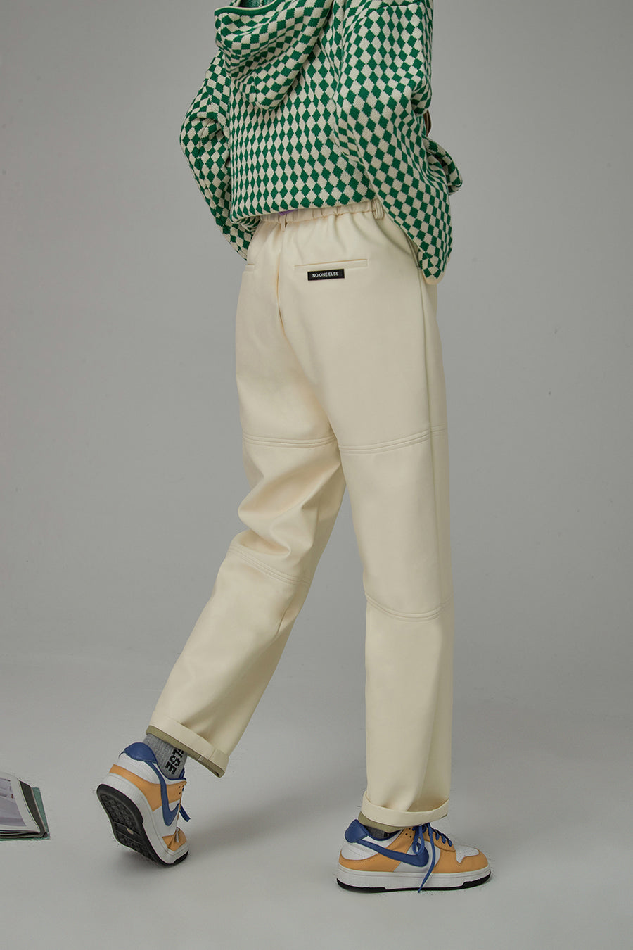CHUU Sweet N Simple Leather Pants
