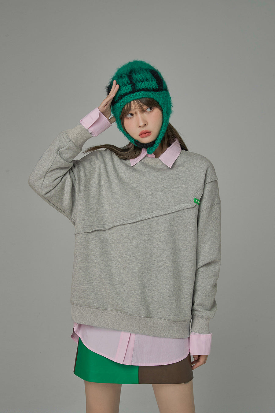 CHUU I Like Storms Sweatshirt