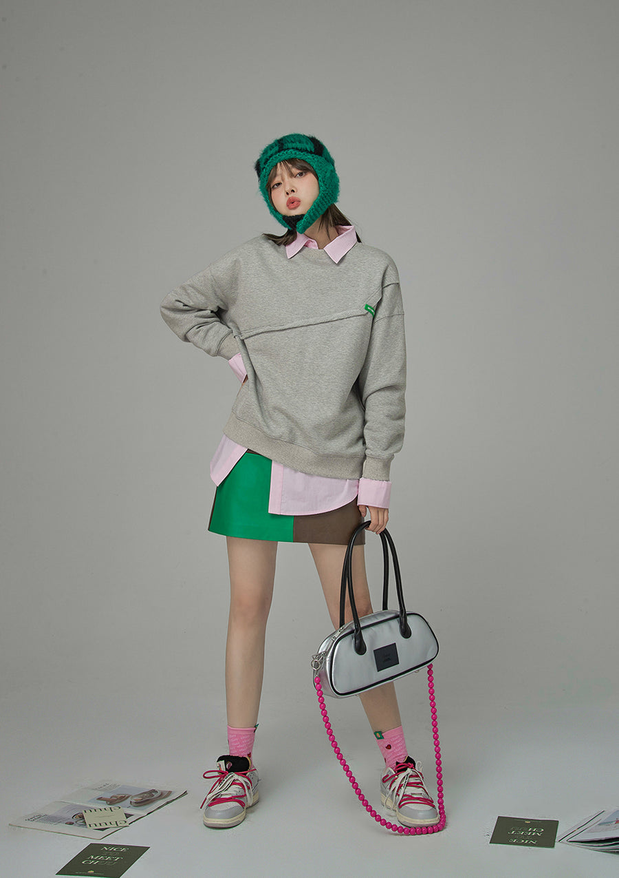 CHUU I Like Storms Sweatshirt