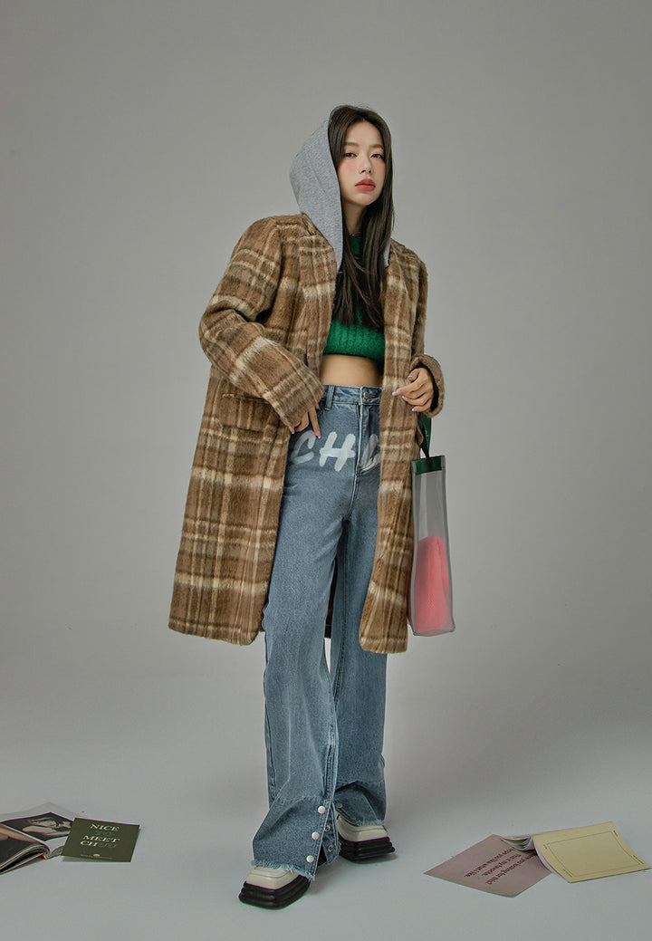 Plenty Of Competition Checkered Coat