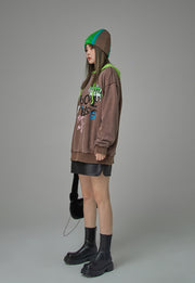 Make Some Noise Printed Sweatshirt