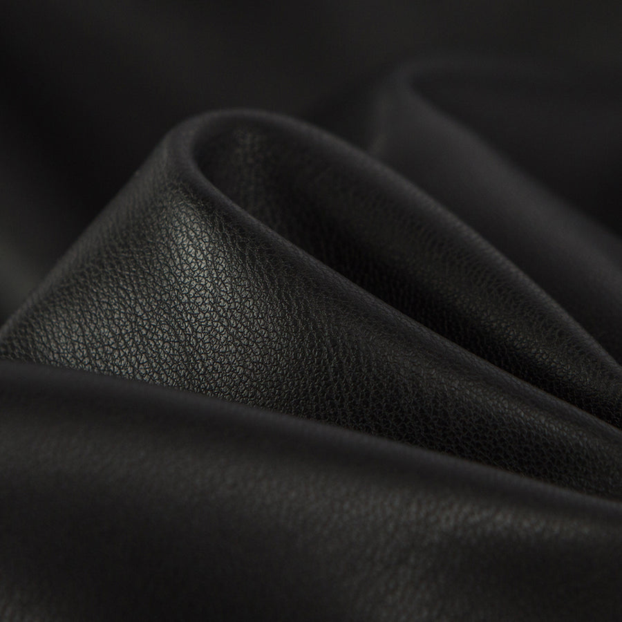 CHUU Just Let Me Know Leather Slip Dress