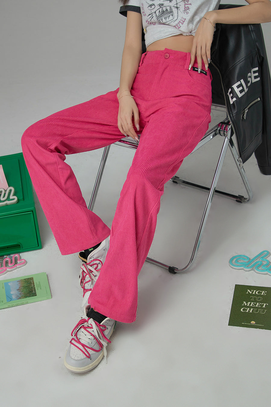 CHUU Changed My Perspective Wide Pants