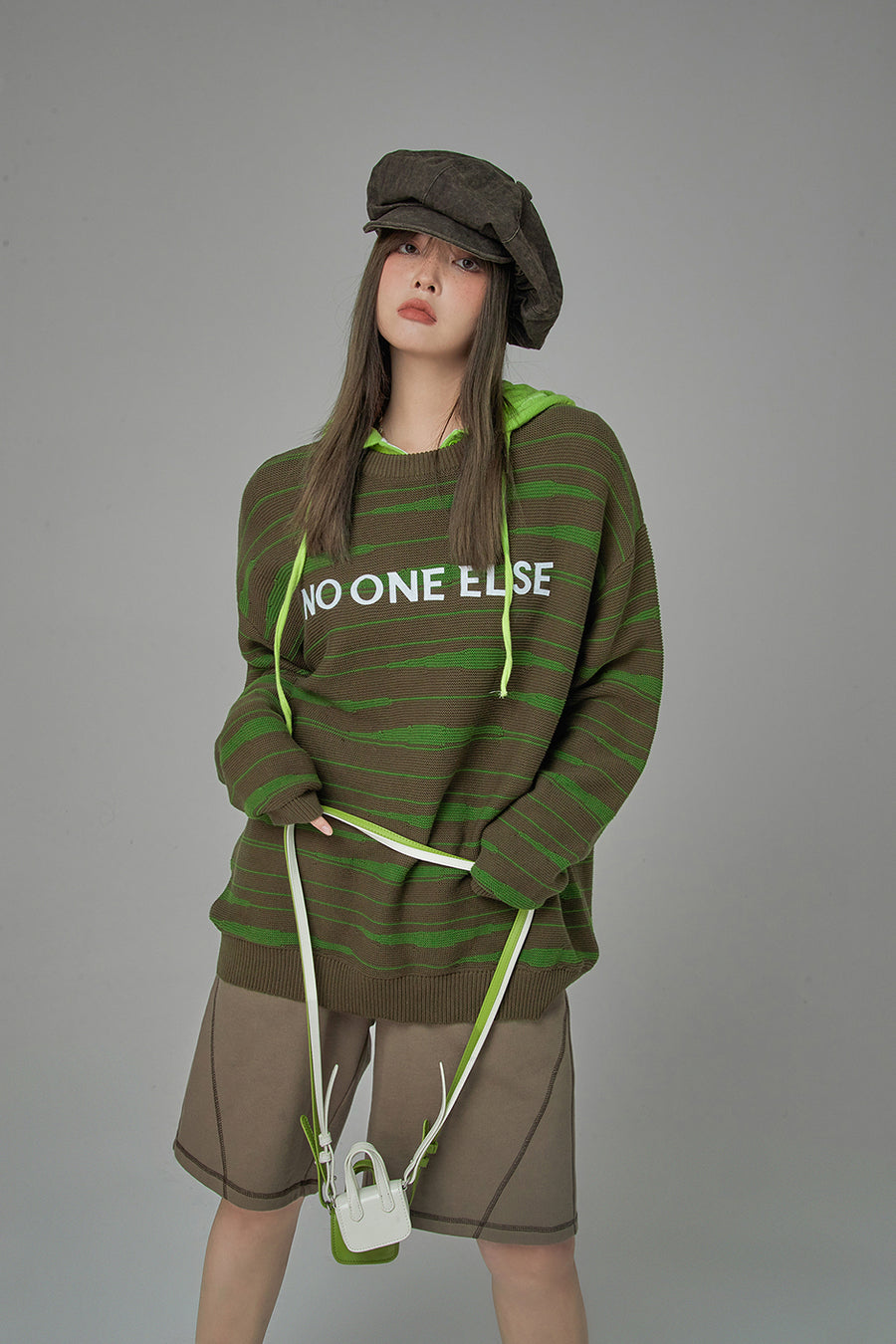 CHUU Sure You Wanna Leave Knit Sweater