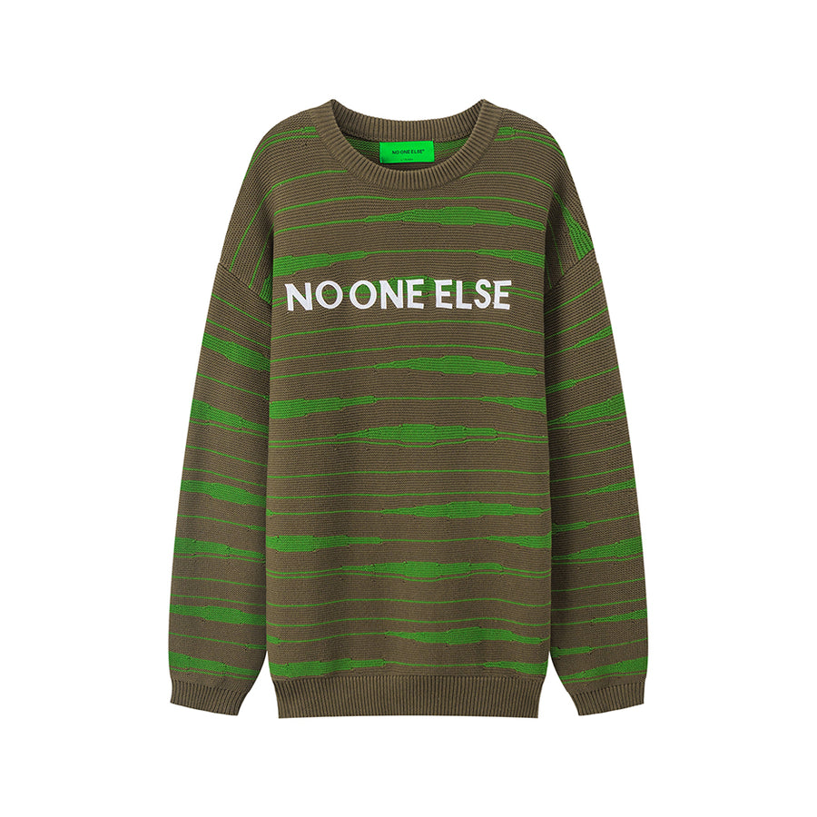 CHUU Sure You Wanna Leave Knit Sweater
