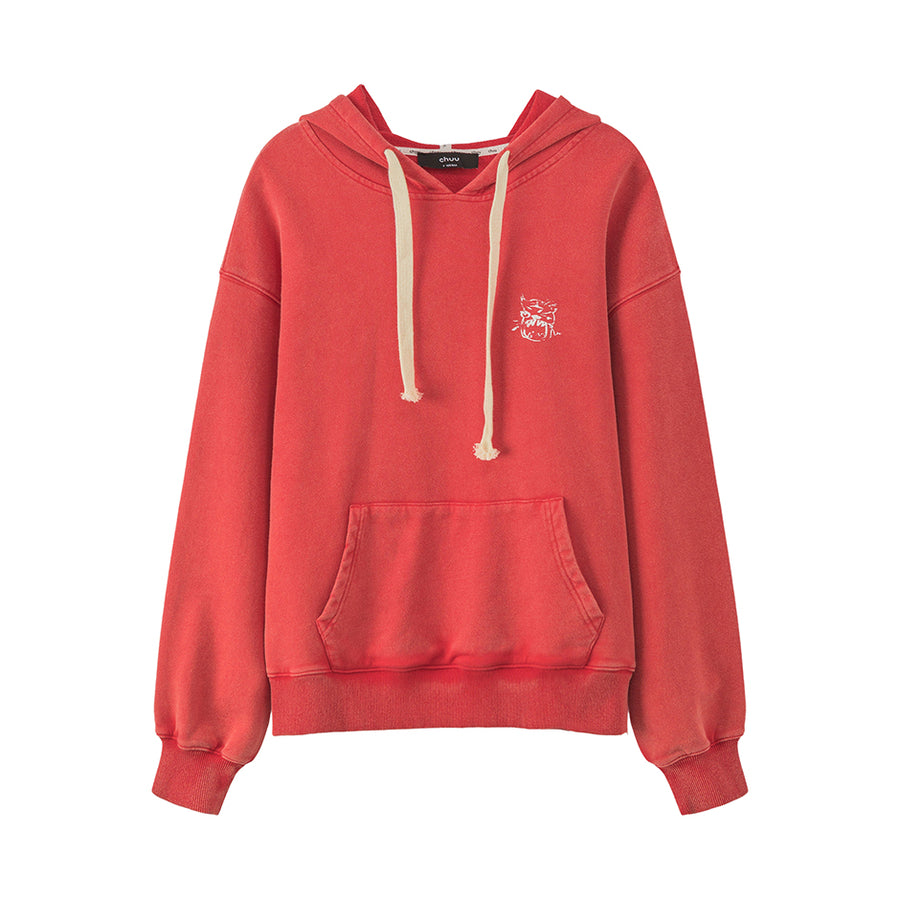CHUU She Is The Key Hoodie