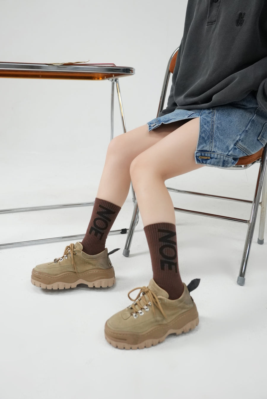 CHUU With Your Reality Socks