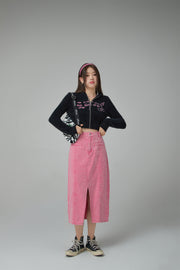 Baby Girl Split A-Line Long Skirt